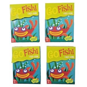 Peaceable Kingdom Press Go Fish! Card Game - 4 Pack